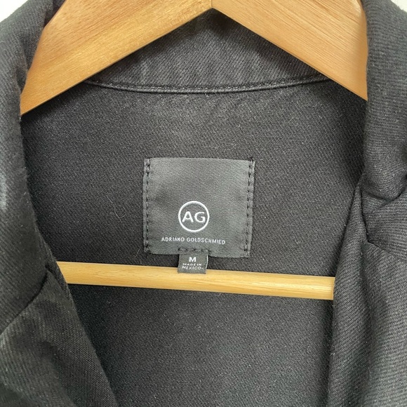 AG Jeans Ryleigh Jumpsuit in Super Black - Picture 9 of 9